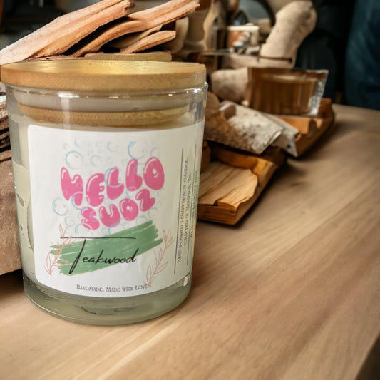 Teakwood- Coconut Blend Candle