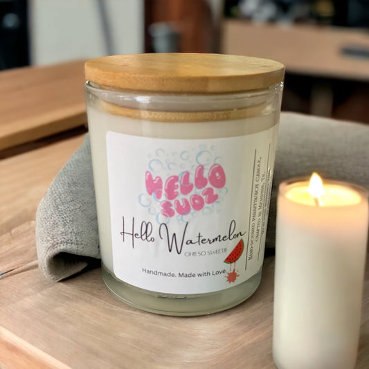 Hello Watermelon Coconut Blend Candle